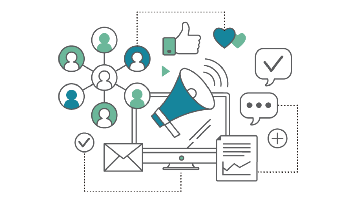 إدارة حسابات التواصل الاجتماعي